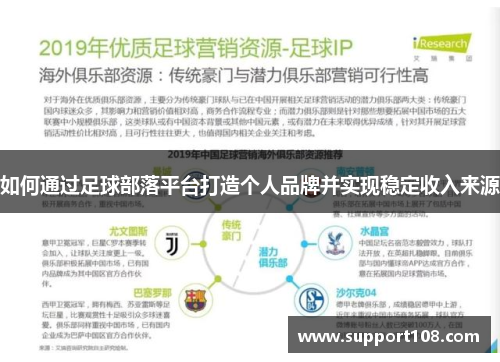 如何通过足球部落平台打造个人品牌并实现稳定收入来源