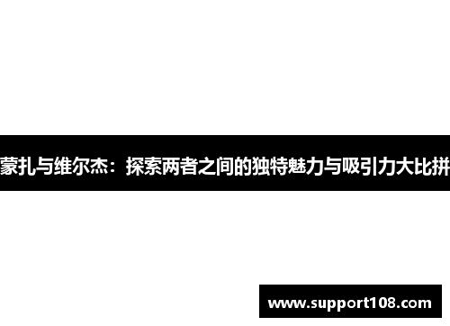蒙扎与维尔杰：探索两者之间的独特魅力与吸引力大比拼